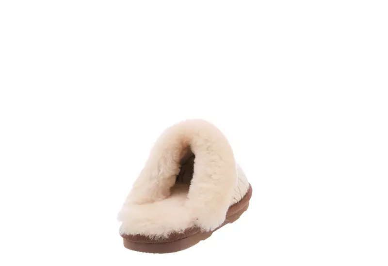 Bearpaw Womens Effie Slipper - Natural - Image 5