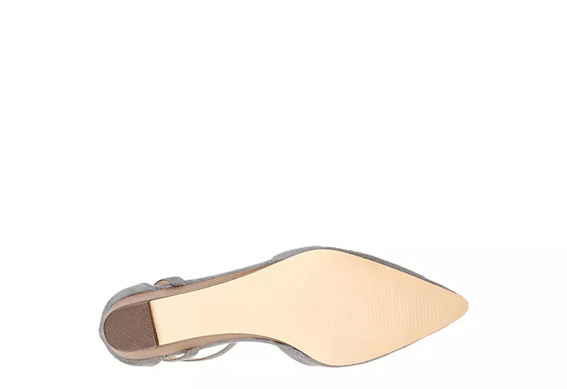 Journee Collection Womens Arkie Pump - Grey - Image 7