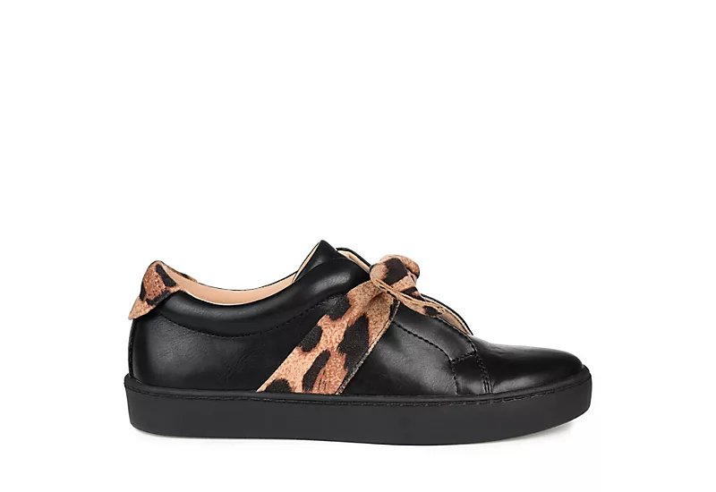 Journee Collection Womens Ash Sneaker - Black - Image 2