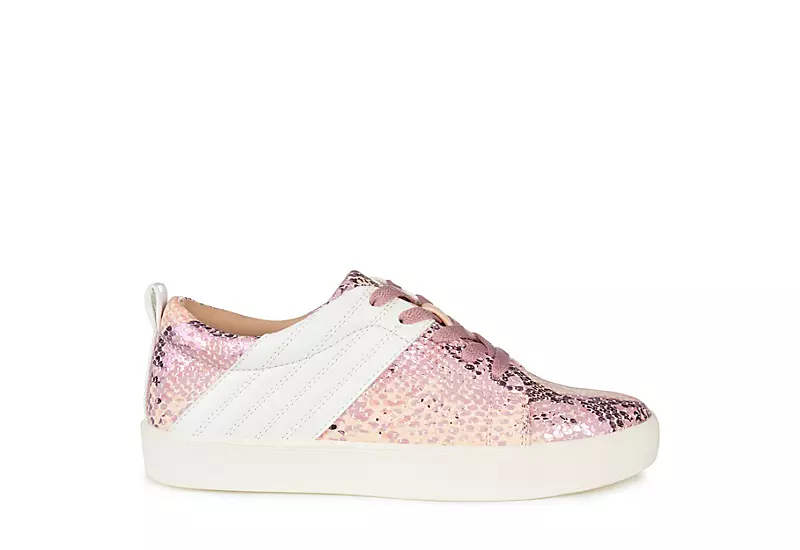 Journee Collection Womens Raaye Sneaker - Pink - Image 2