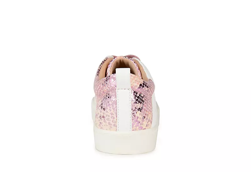 Journee Collection Womens Raaye Sneaker - Pink - Image 5