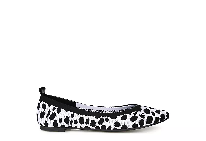 Journee Collection Womens Karise Flat - Animal - Image 2