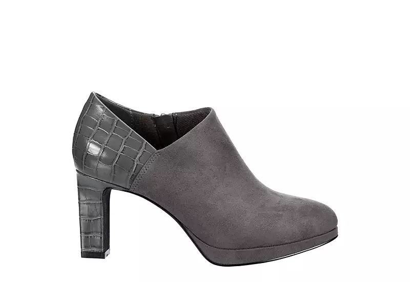 Xappeal Womens Ayla Bootie - Grey - Image 2