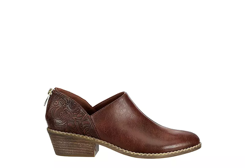 Xappeal Womens Jolena Bootie - Cognac - Image 2
