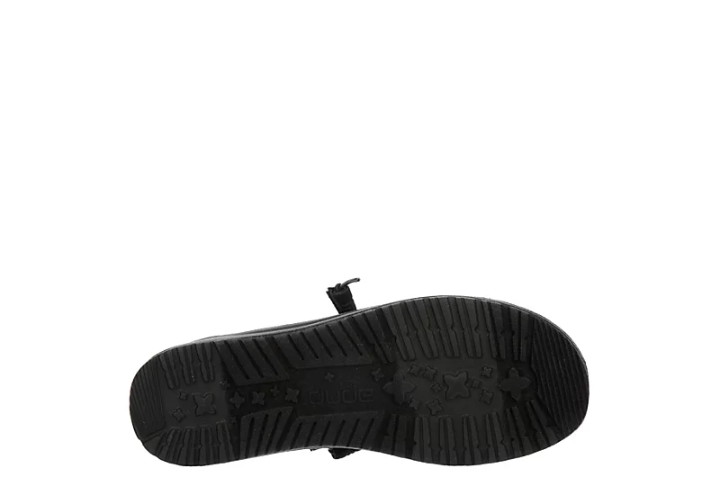 Heydude Womens Wendy Slip On Sneaker - Black - Image 7