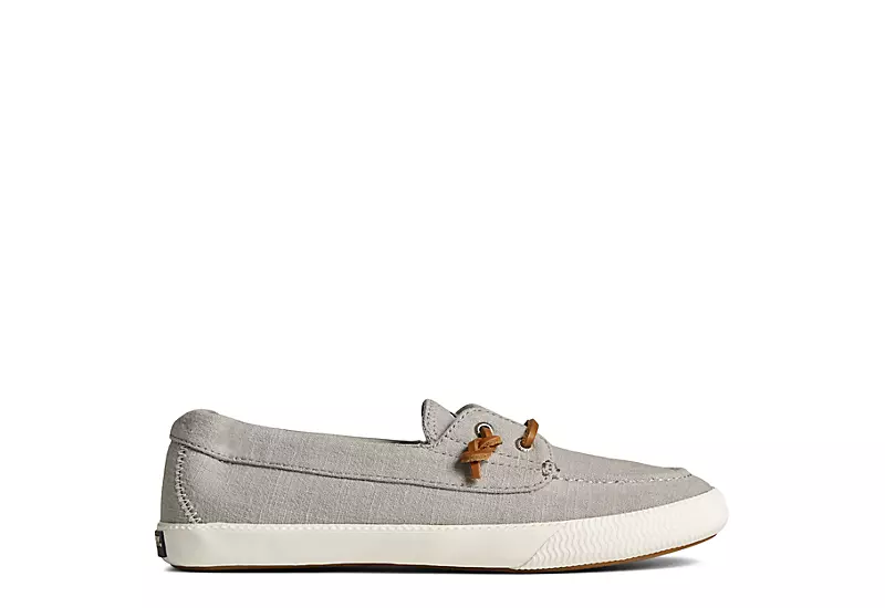 Sperry Womens Lounge Away 2 Boat Shoe - Grey - Image 2