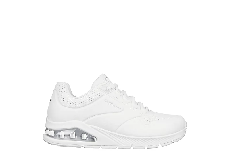 Skechers Womens Uno 2 Sneaker - White - Image 2