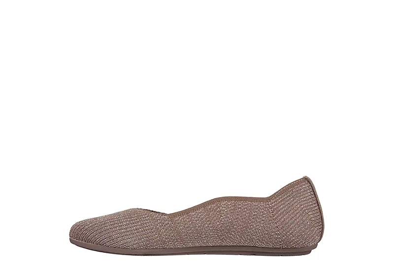 Skechers Womens Cleo 2.0 Flat - Mocha - Image 3
