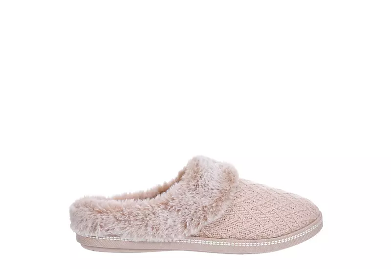 Skechers Womens Cozy Campfire Home Essential Slipper - Blush - Image 2