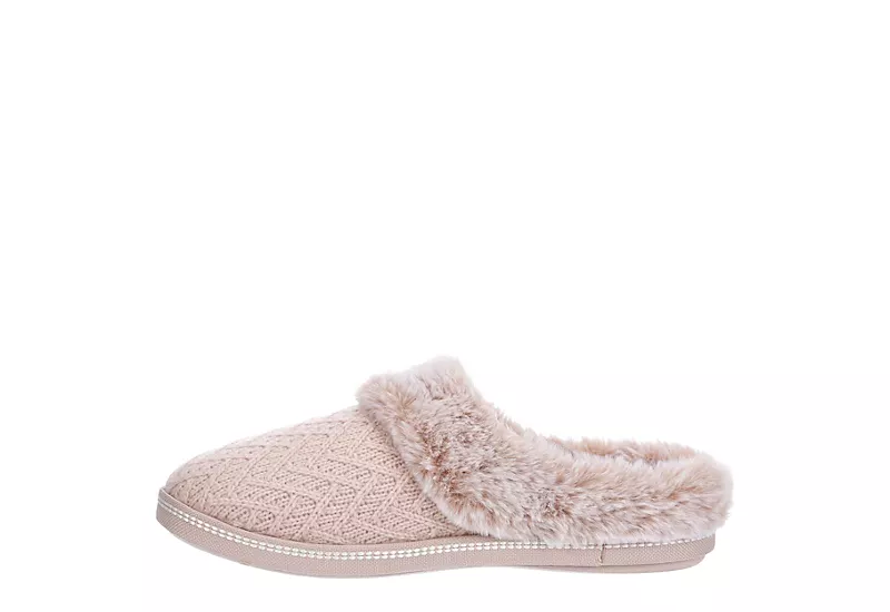 Skechers Womens Cozy Campfire Home Essential Slipper - Blush - Image 4