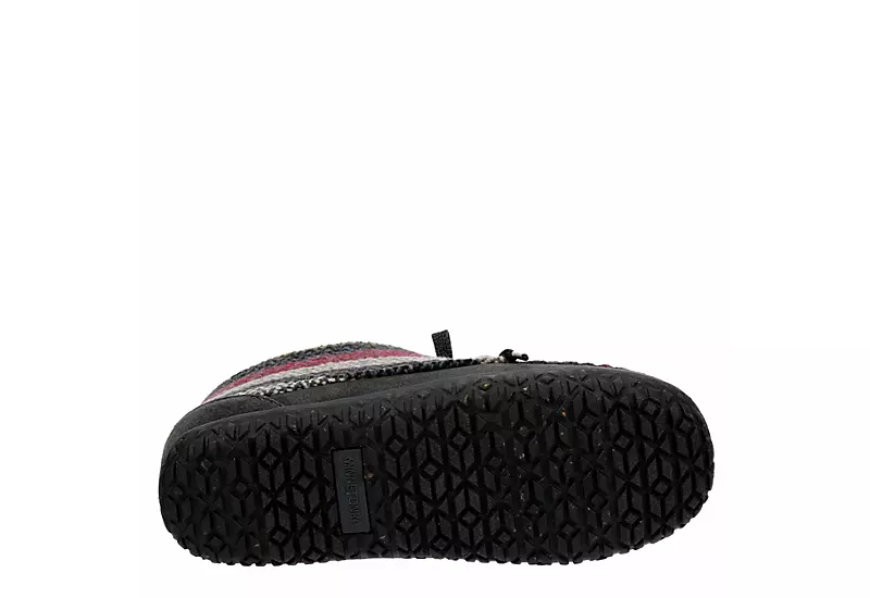 Minnetonka Womens Jenn Bootie Slipper - Dark Grey - Image 7