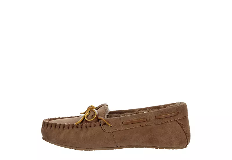 Minnetonka Womens Marj Moc Slipper - Chocolate - Image 4