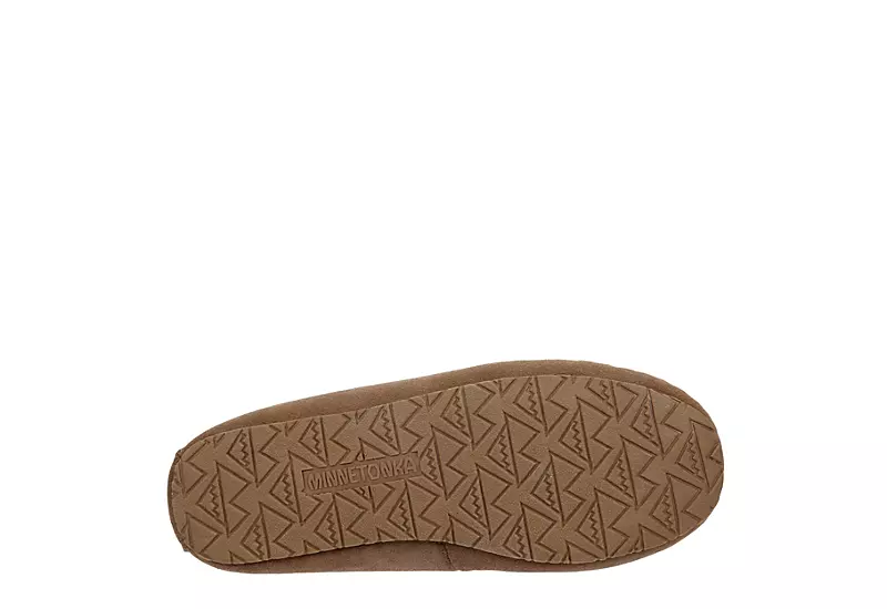 Minnetonka Womens Marj Moc Slipper - Chocolate - Image 7
