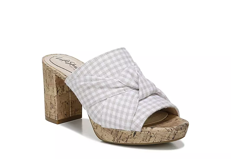 Lifestride Womens Laguna Platform Sandal - Natural