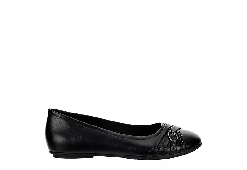 Xappeal Womens Bekah Flat - Black - Image 2