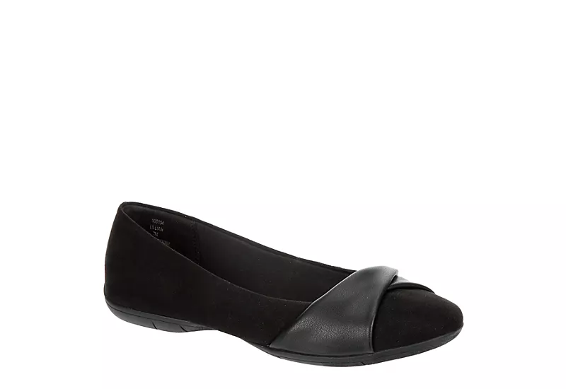 Xappeal Womens Lillian Flat - Black