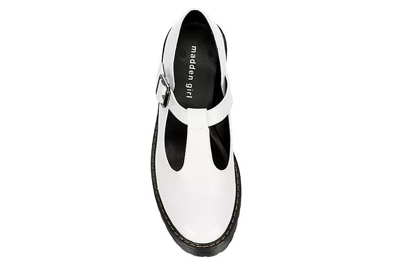 Madden Girl Womens Hollyy Loafer - White - Image 6