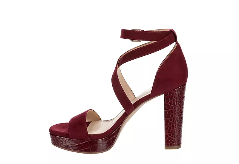 Limelight Womens Lainey Platform Sandal - Wine - Image 4