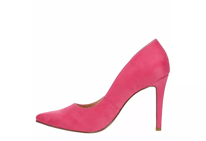 Michael By Michael Shannon Womens Ryleigh Pump - Bright Pink - Image 4