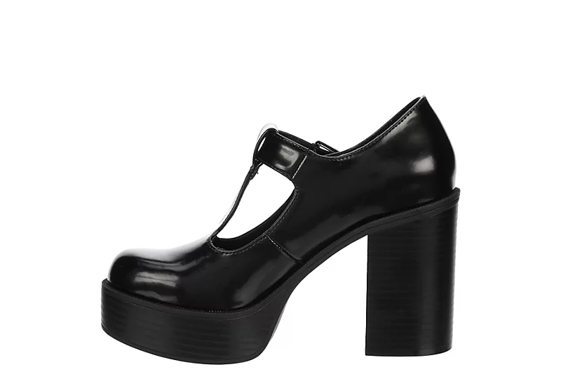 Madden Girl Womens Roony Platform Pump - Black - Image 4