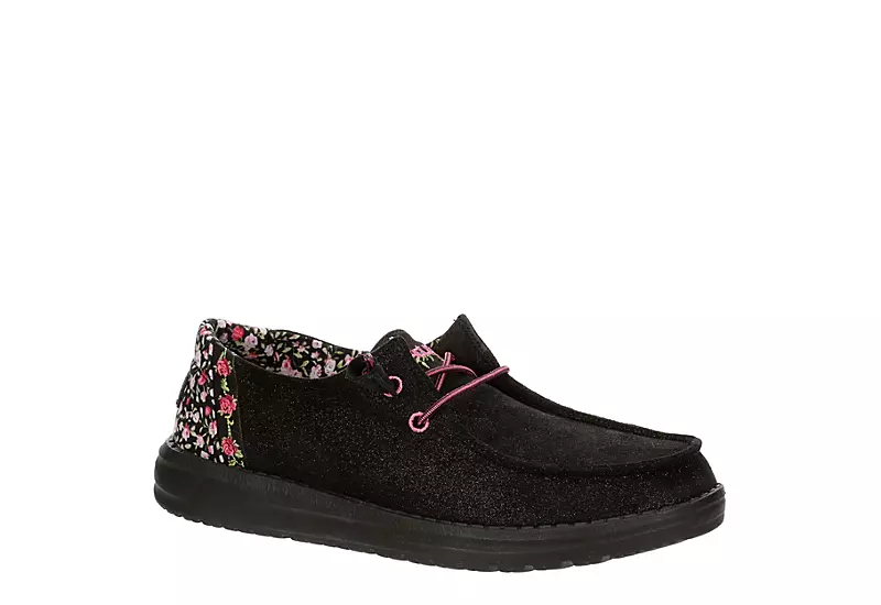 Heydude Womens Wendy Slip On Sneaker - Black