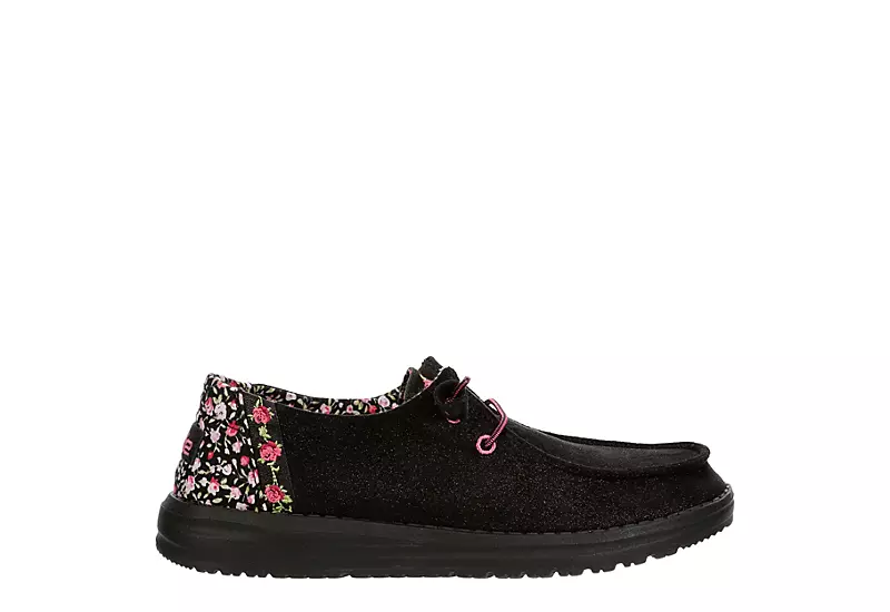 Heydude Womens Wendy Slip On Sneaker - Black - Image 2