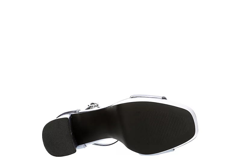 Madden Girl Womens Omega Platform Sandal - Blue - Image 7