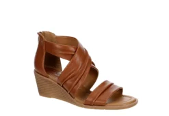 Eurosoft Womens Ginnifer Wedge Sandal - Brown