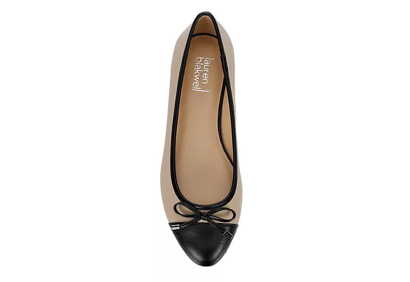 Lauren Blakwell Womens Dianna Flat - Nude - Image 6