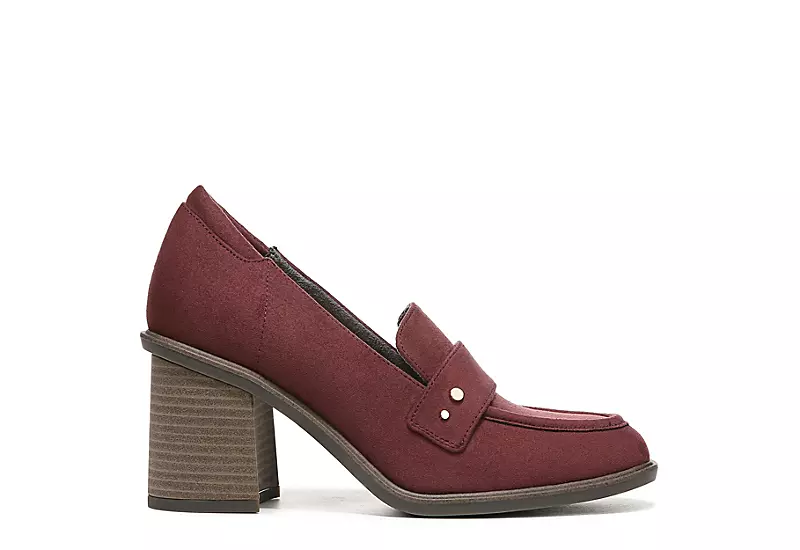 Dr. Scholl's Womens Rumors Loafer - Burgundy - Image 2