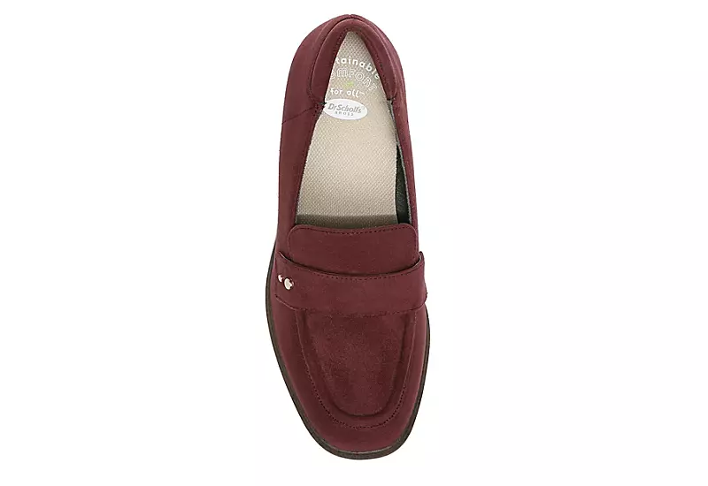 Dr. Scholl's Womens Rumors Loafer - Burgundy - Image 6