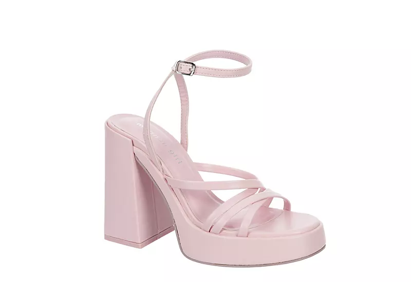 Madden Girl Womens Aces Platform Sandal - Pink