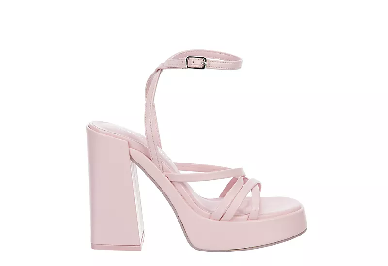 Madden Girl Womens Aces Platform Sandal - Pink - Image 2