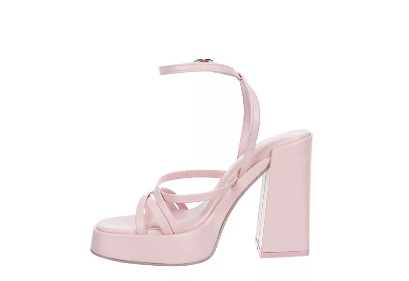Madden Girl Womens Aces Platform Sandal - Pink - Image 4