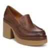 Zodiac Womens Dorit Platform Pump - Cognac