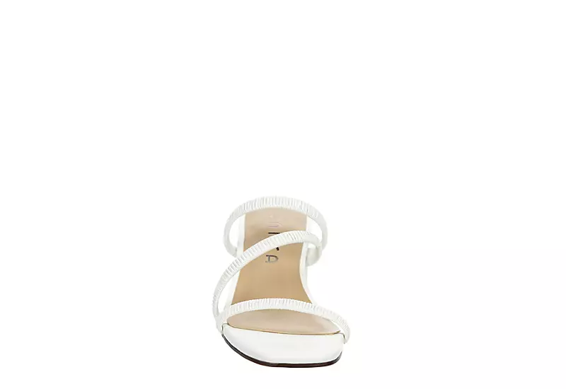Unisa Womens Vinny Slide Sandal - White - Image 3