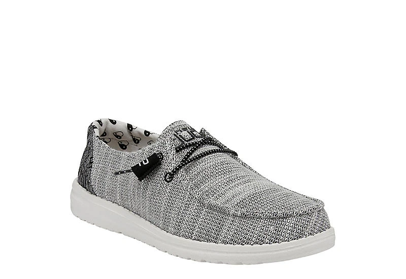 Heydude Womens Wendy Slip On Sneaker - Grey