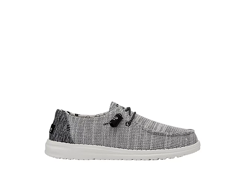 Heydude Womens Wendy Slip On Sneaker - Grey - Image 2