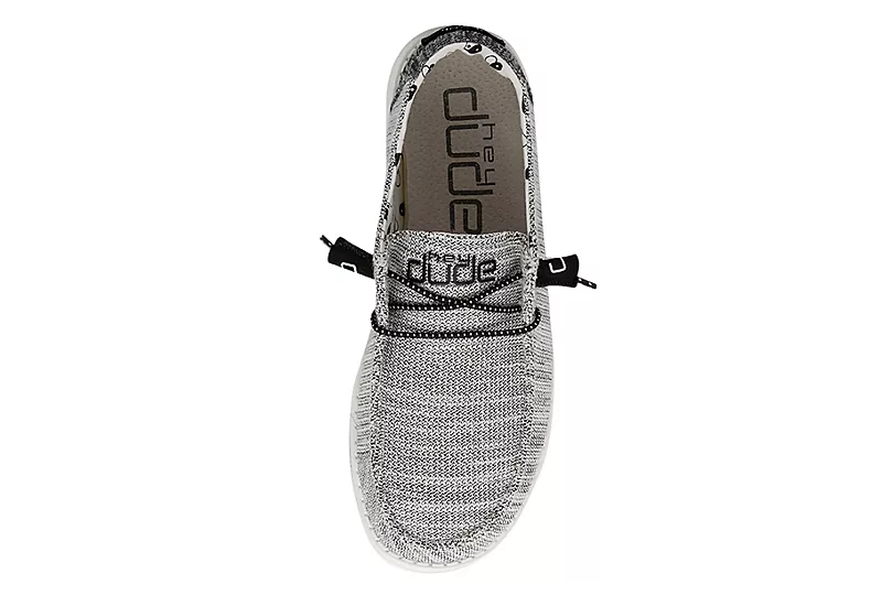 Heydude Womens Wendy Slip On Sneaker - Grey - Image 5