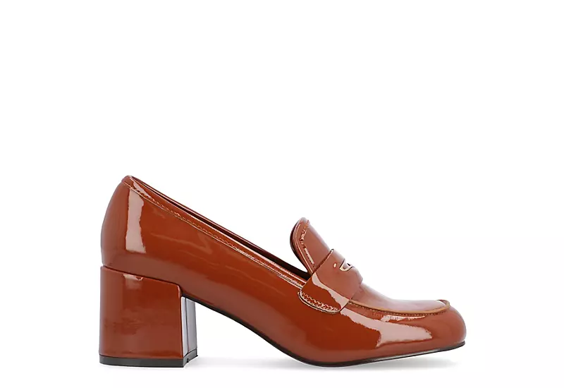 Journee Collection Womens Liyla Pump - Cognac - Image 2