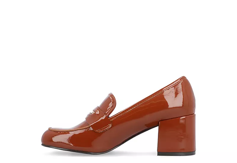 Journee Collection Womens Liyla Pump - Cognac - Image 4
