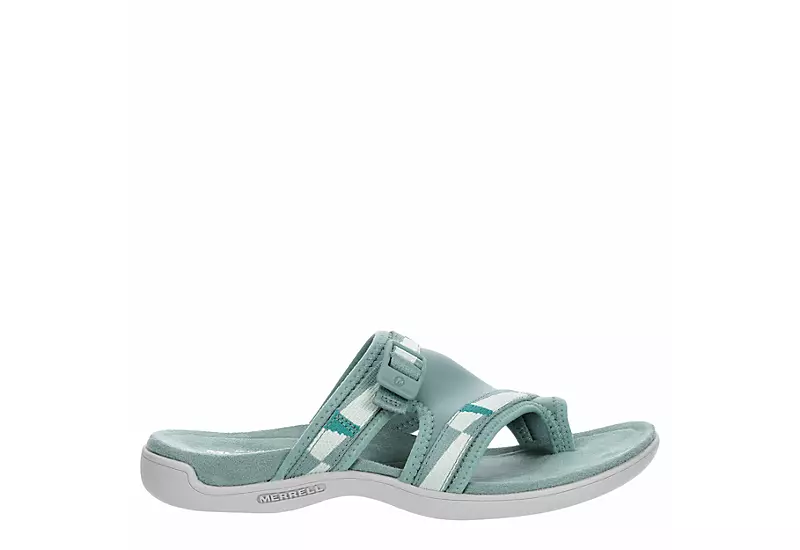 Merrell Womens District 3 Outdoor Sandal - Turquoise - Image 2