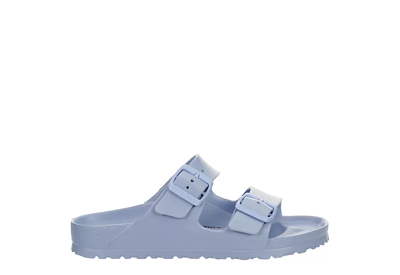 Birkenstock Womens Arizona Essentials Slide Sandal - Pale Blue - Image 2