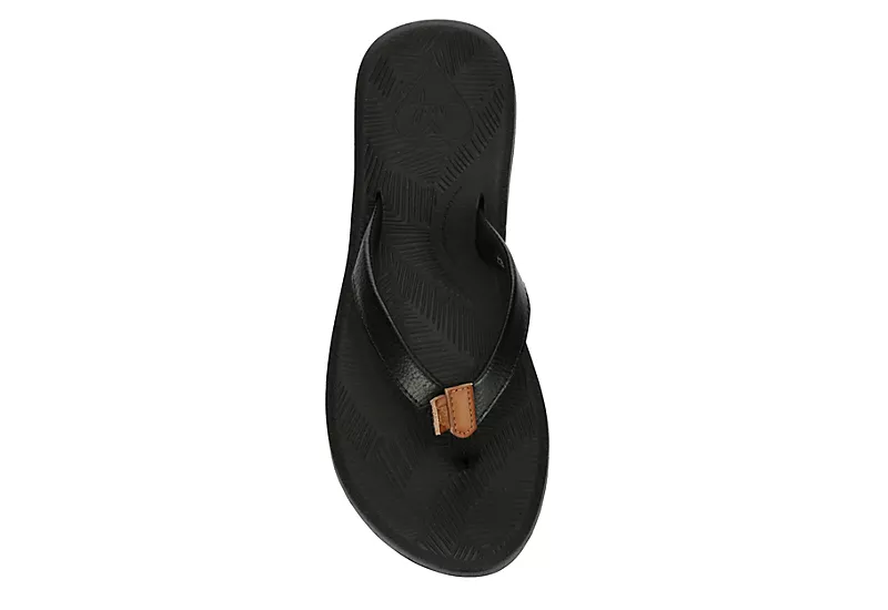 Reef Womens Zen Love Ii Flip Flop Sandal - Black - Image 6