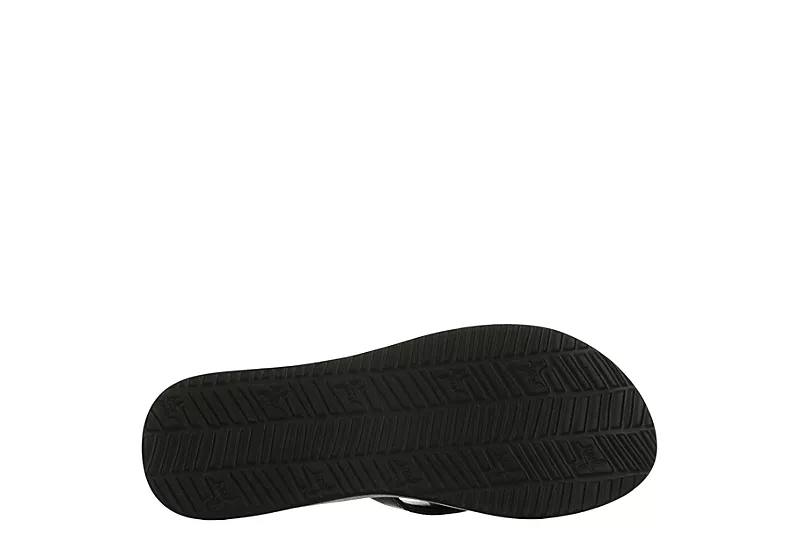 Reef Womens Zen Love Ii Flip Flop Sandal - Black - Image 7