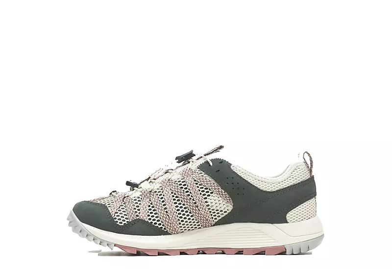 Merrell Womens Wildwood Aerosport Aqua Shoe - Stone - Image 4