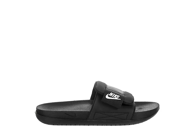 Nike Womens Off Court Adjust Slide Sandal - Black - Image 2