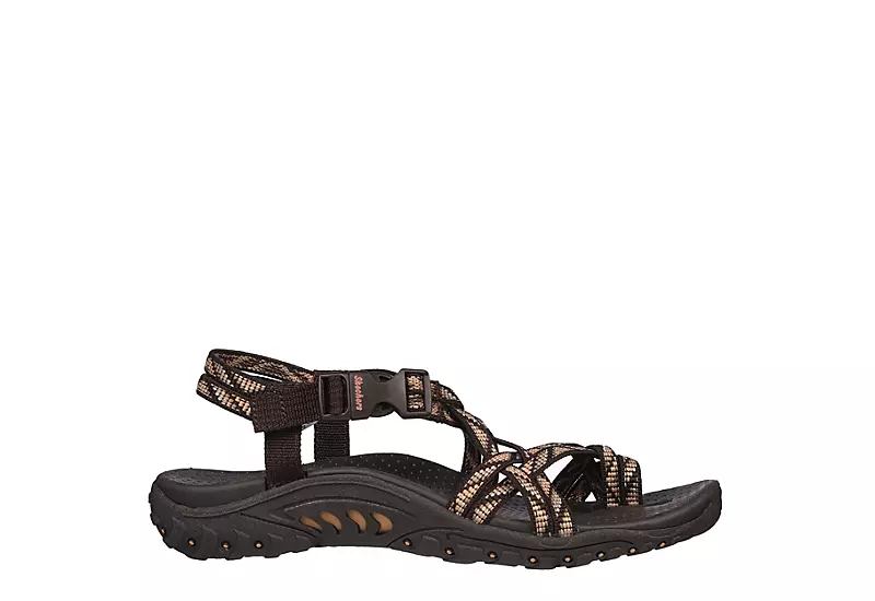 Skechers Womens Reggae Irie Mon Trail Grazer Outdoor Sandal - Chocolate - Image 2