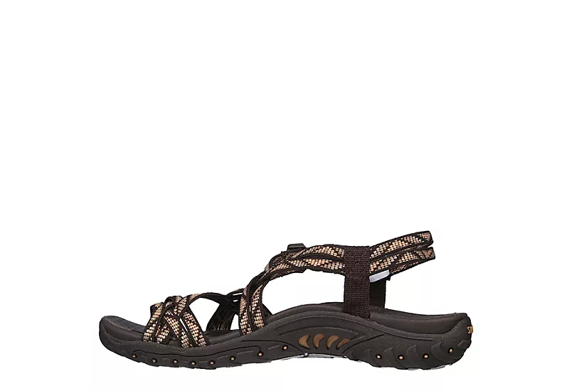 Skechers Womens Reggae Irie Mon Trail Grazer Outdoor Sandal - Chocolate - Image 3