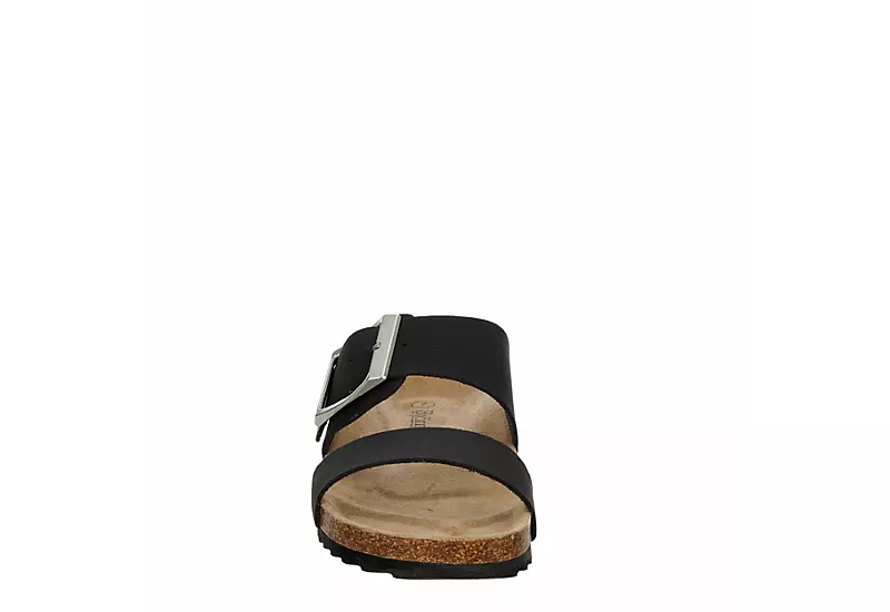 Bjorndal Womens Courtney Footbed Sandal - Black - Image 3